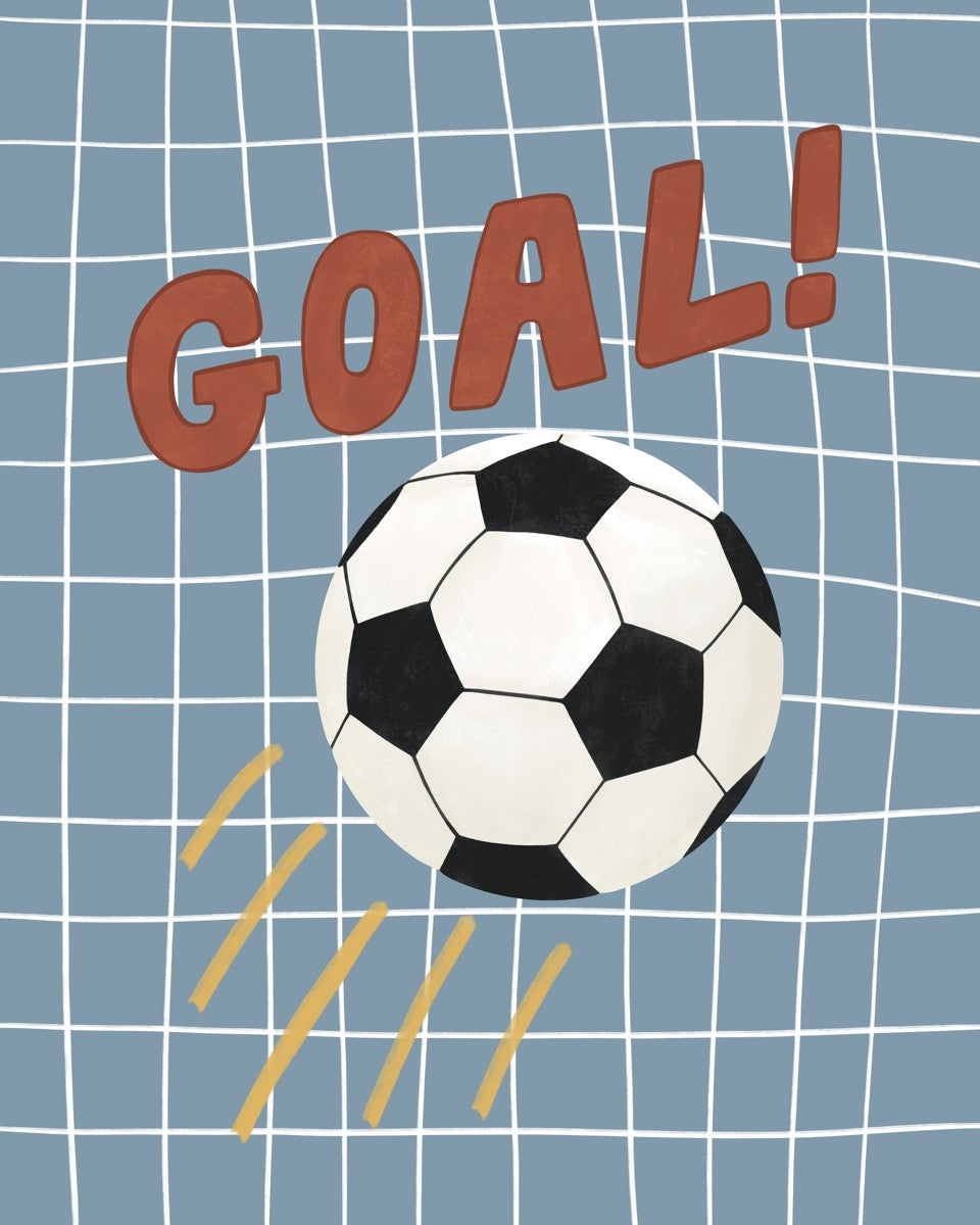 Goal in blue