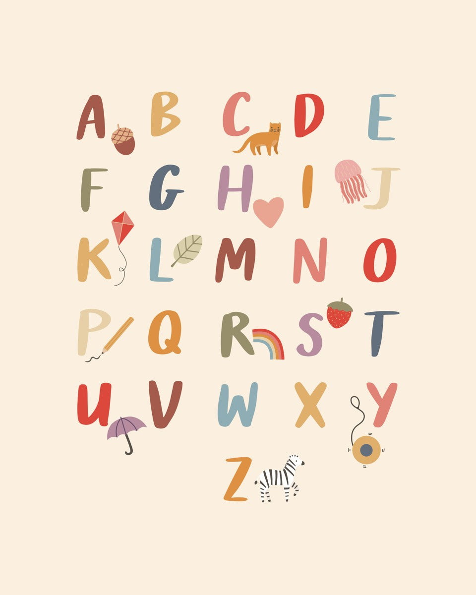 Colourful Alphabet