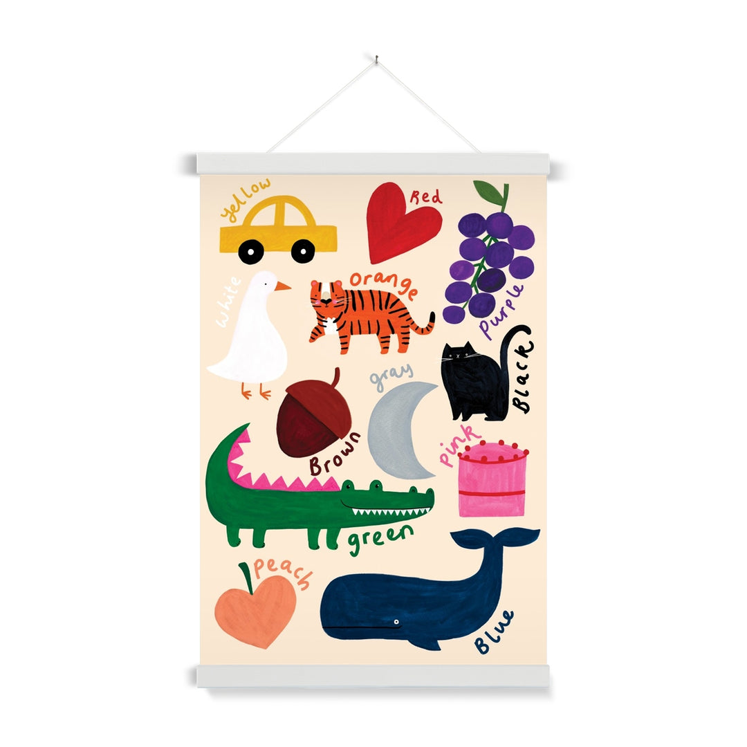 Colors (US spelling) / Print with Hanger