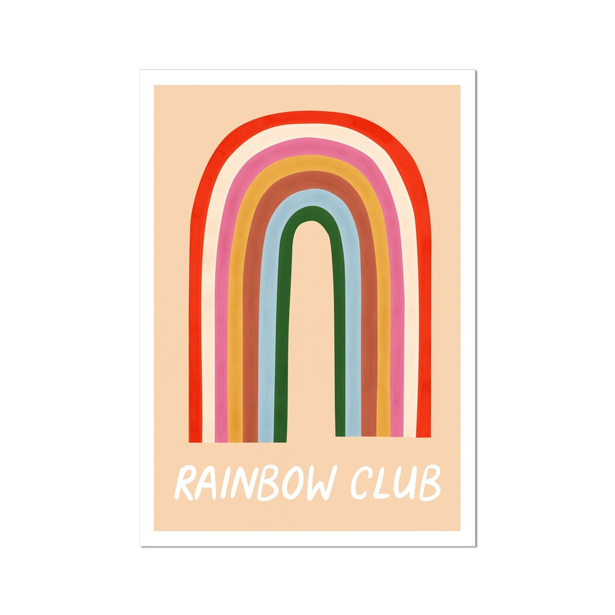 Rainbow Club / Fine Art Print