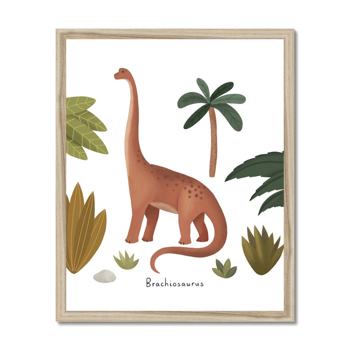 Brachiosaurus / Framed Print