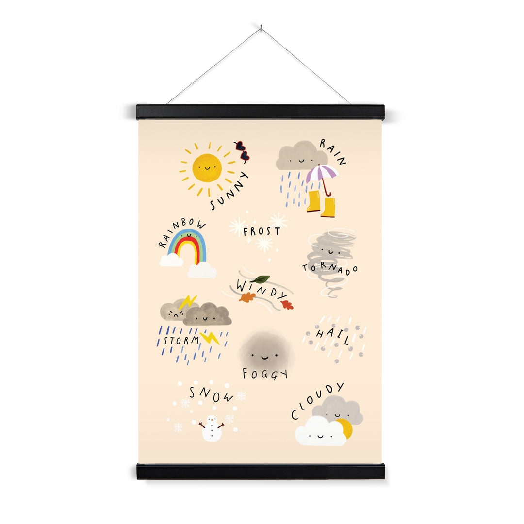 Weather / Print with Hanger