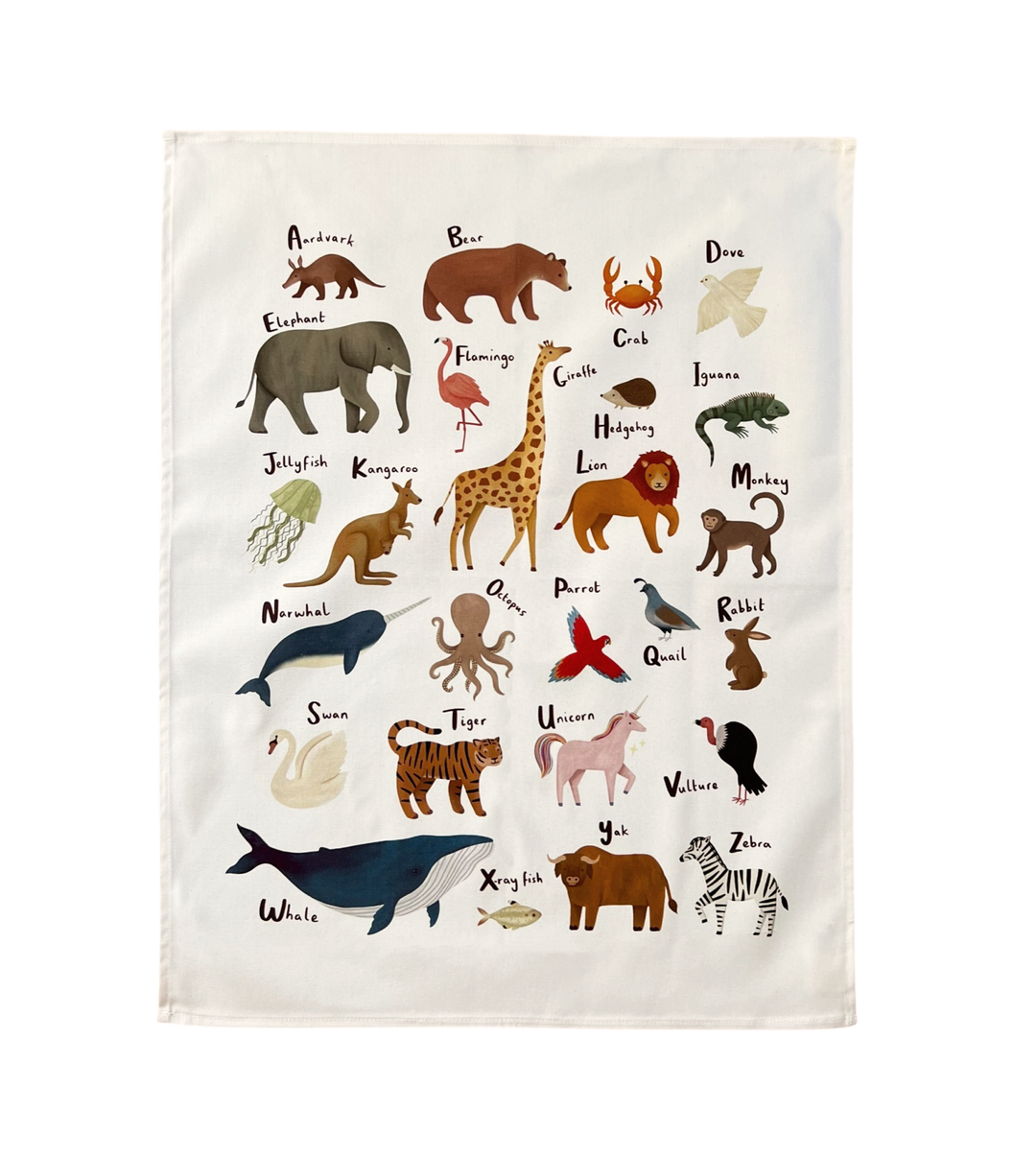 Animal Alphabet Wall Hanging