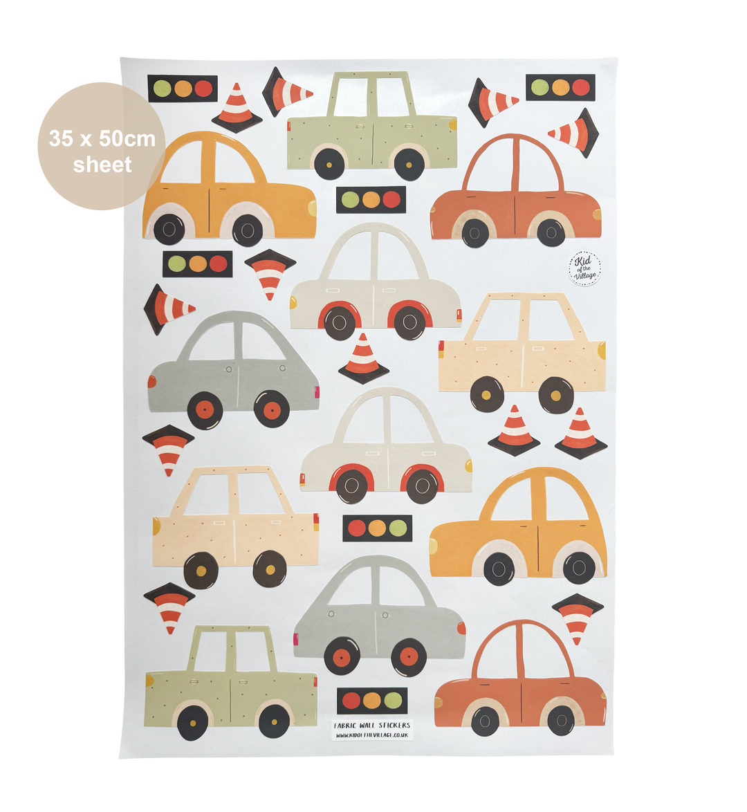 Cars / Fabric Wall Stickers