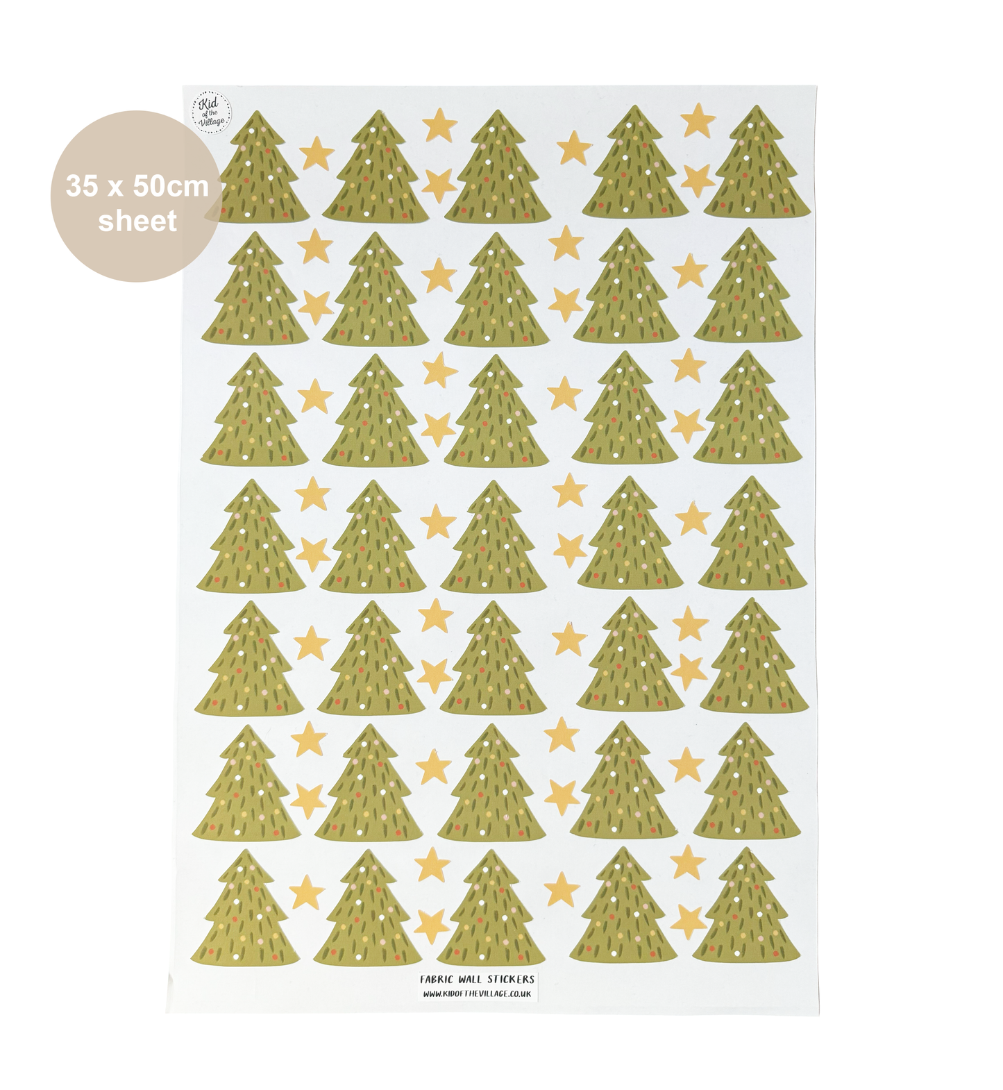 Christmas Tree / Fabric Wall Stickers