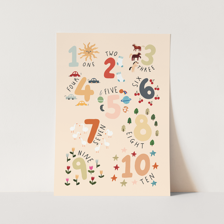 Counting / Fine Art Print