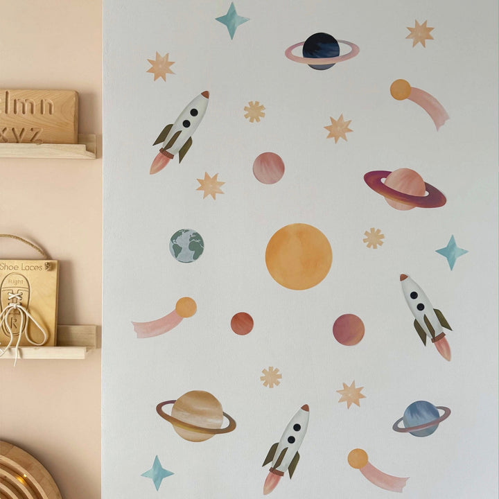 Space / Fabric Wall Stickers