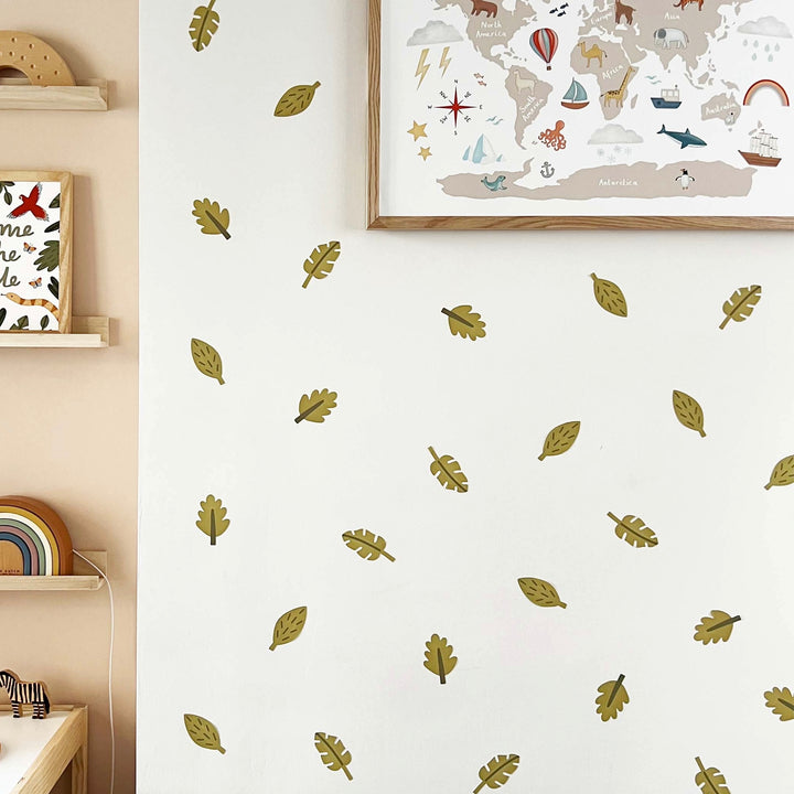 Leaves / Fabric Wall Stickers