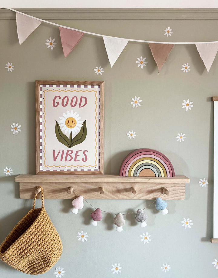 Daisy / Fabric Wall Stickers