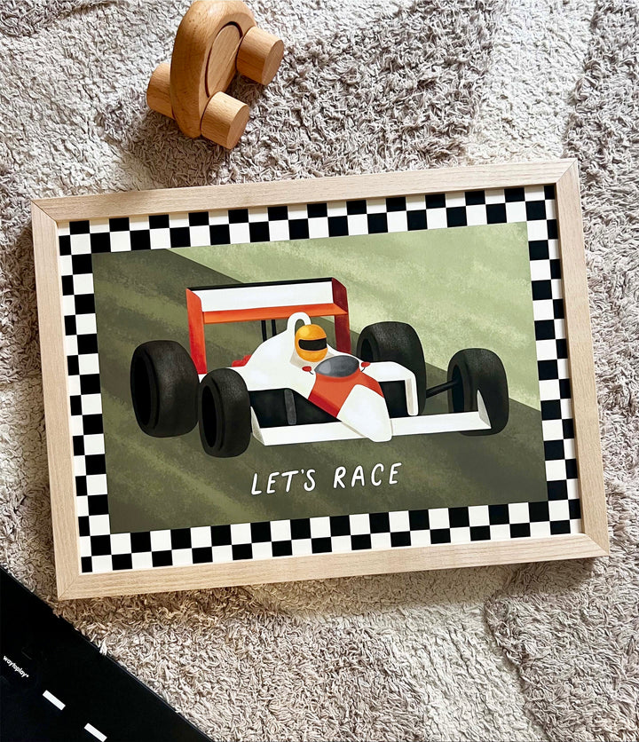 Let's Race / Fine Art Print