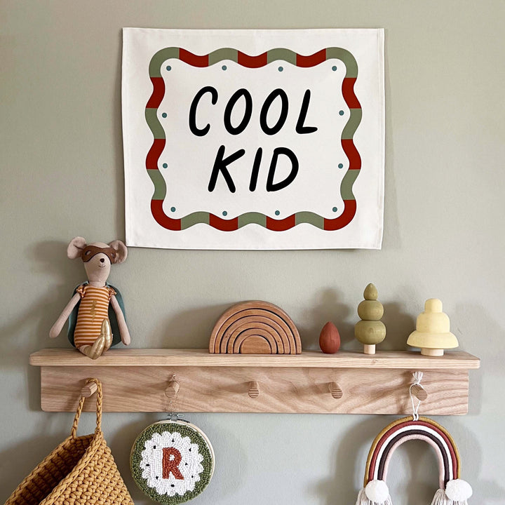 Cool Kid banner / black