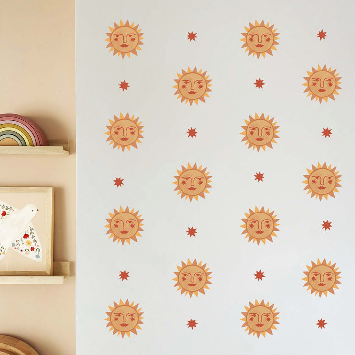 Suns / Fabric Wall Stickers