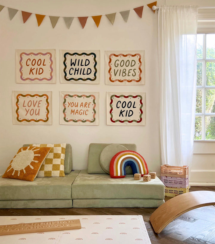 Cool Kid banner / orange