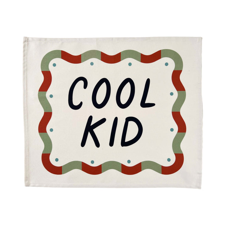 Cool Kid banner / black