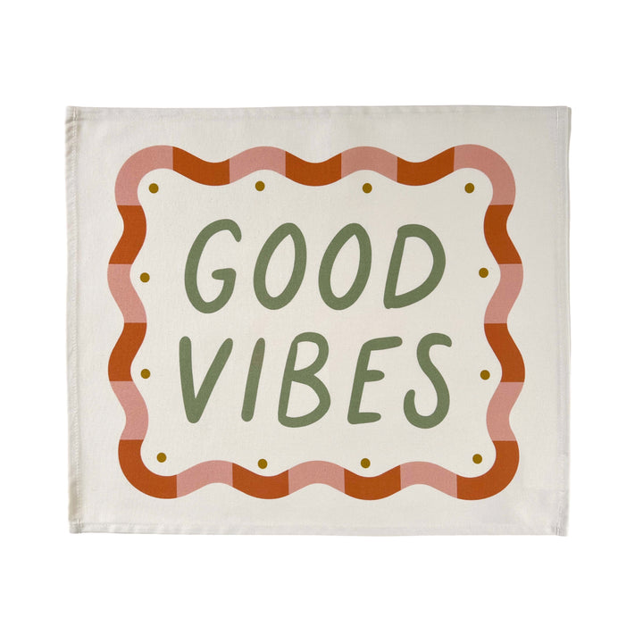 Good Vibes banner / Green