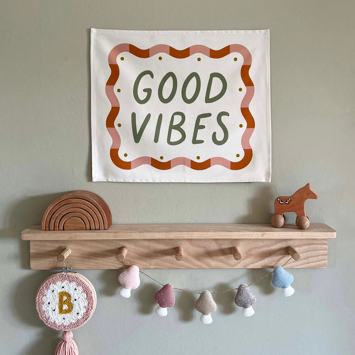 Good Vibes banner / Green