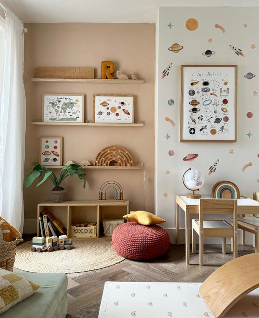 Space / Fabric Wall Stickers