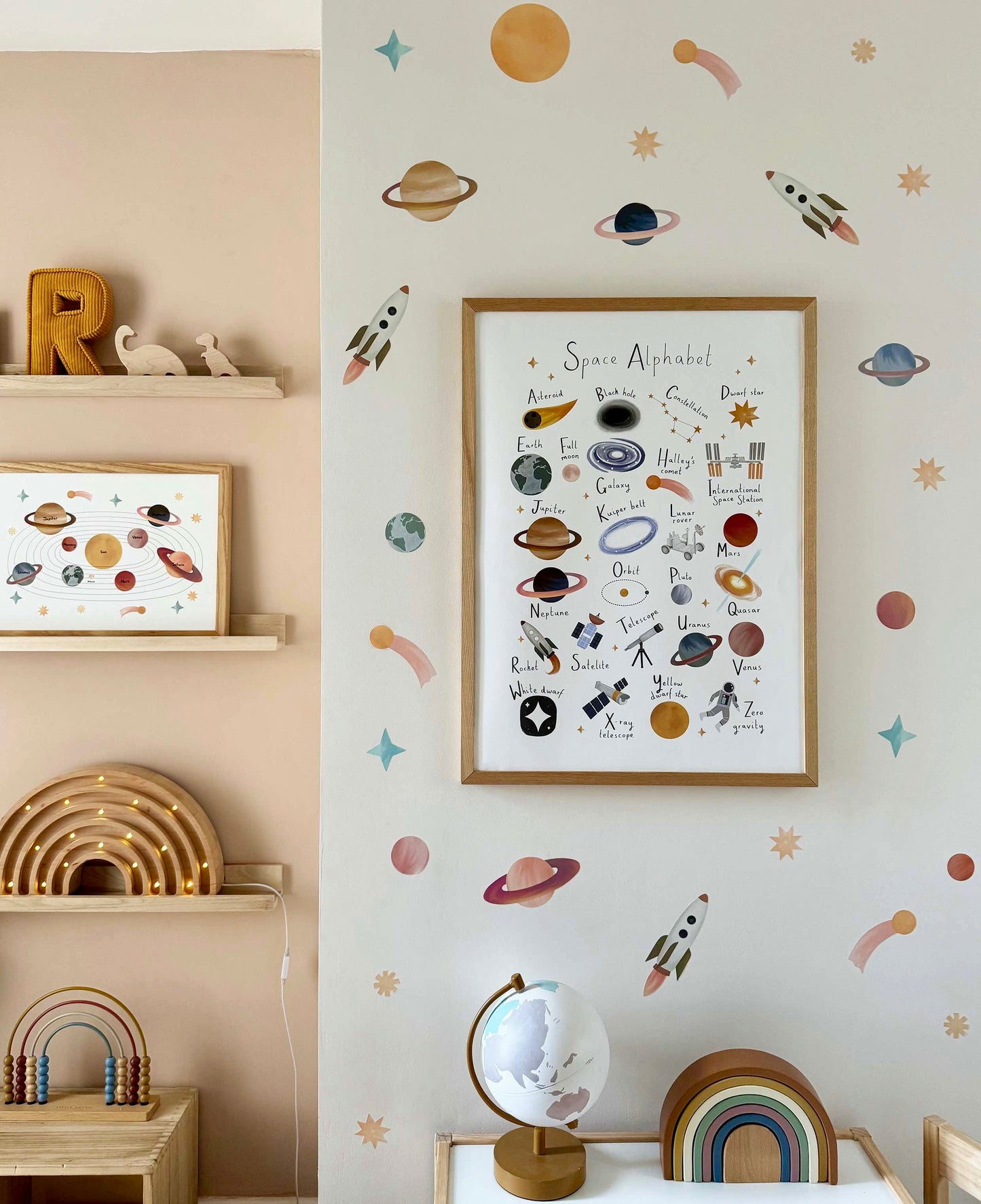 Space / Fabric Wall Stickers