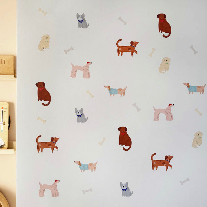 Dog / Fabric Wall Stickers