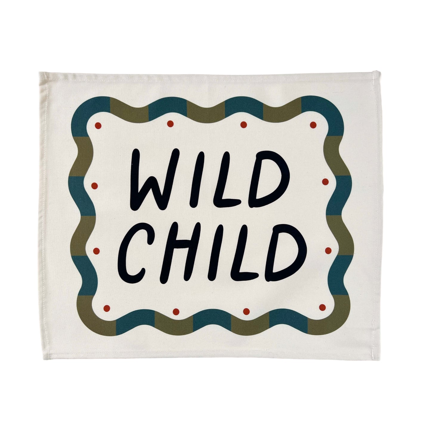 IMPERFECT SALE - Wild Child banner / black