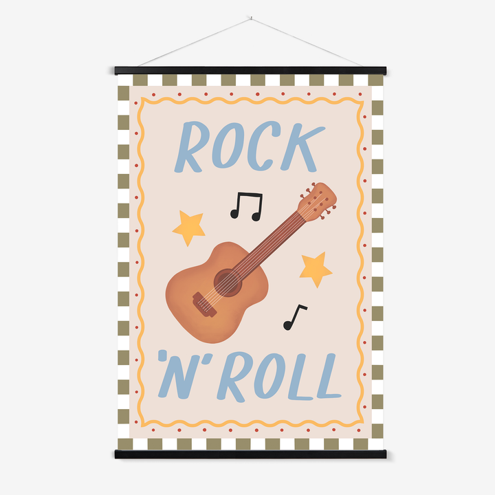 Rock 'n' Roll / Print with Hanger