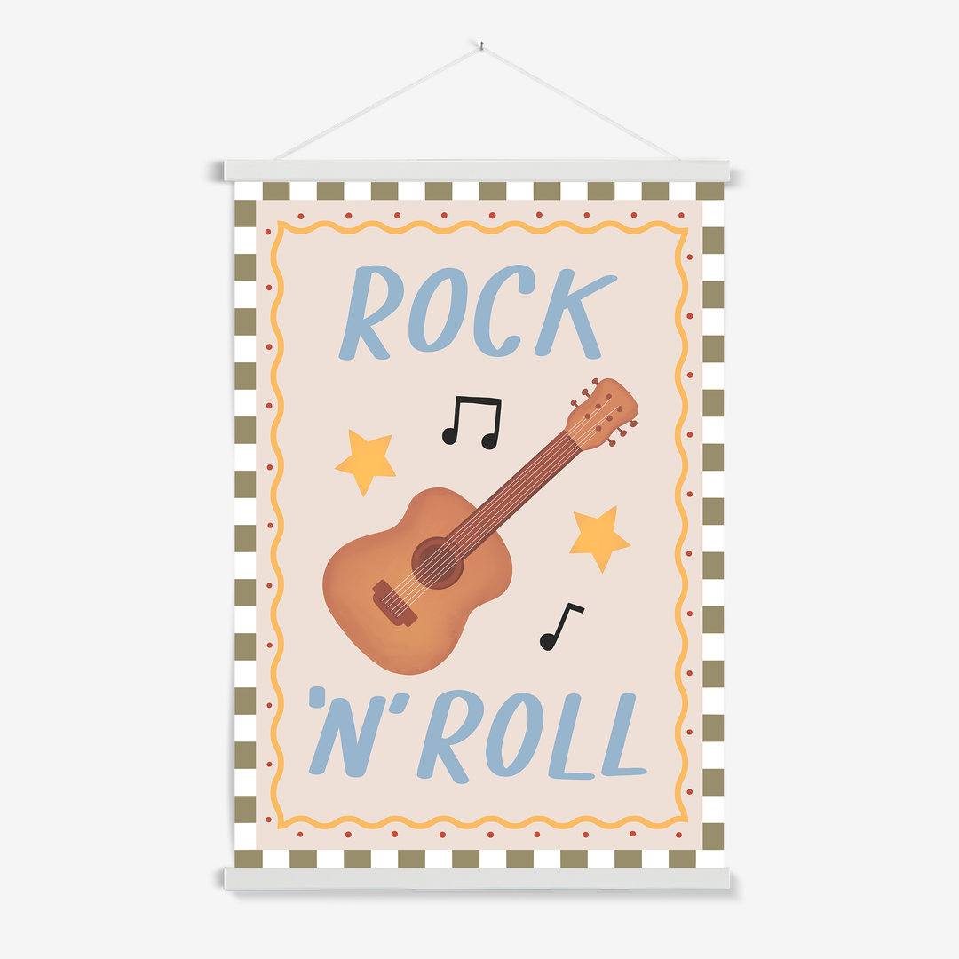 Rock 'n' Roll / Print with Hanger