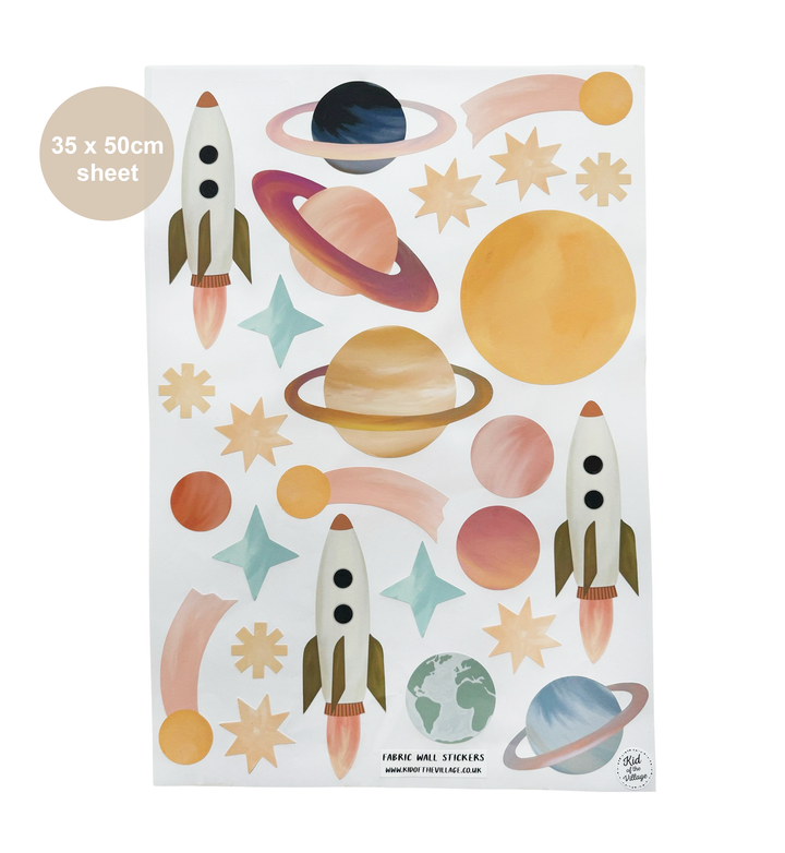 Space / Fabric Wall Stickers