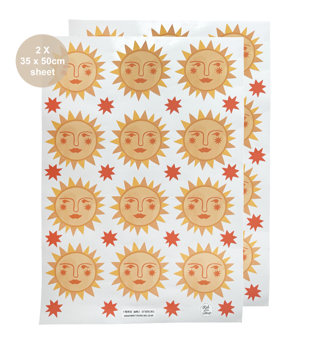 Suns / Fabric Wall Stickers