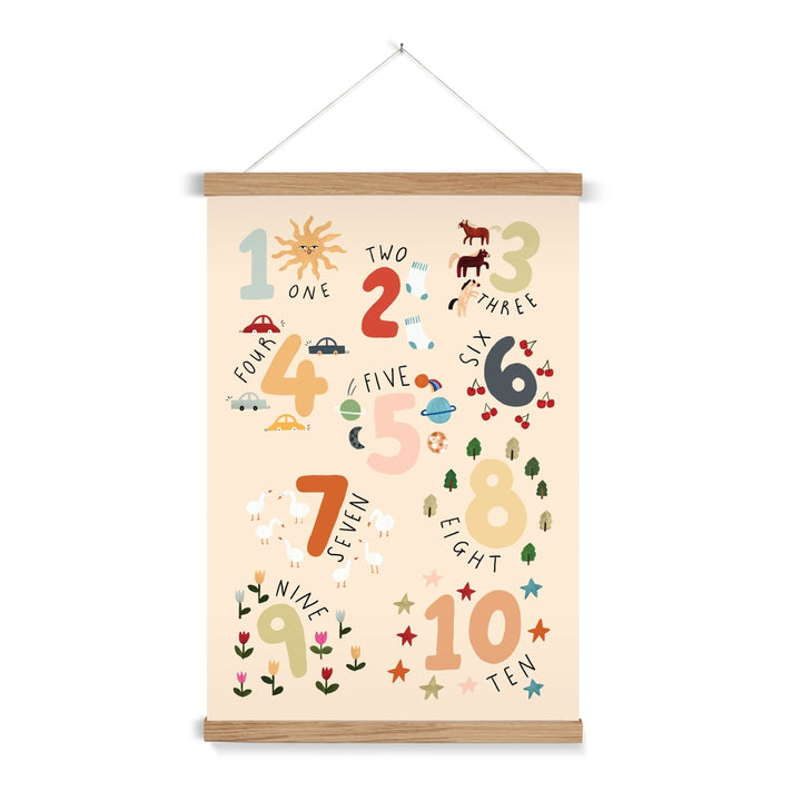 Counting / Print with Hanger