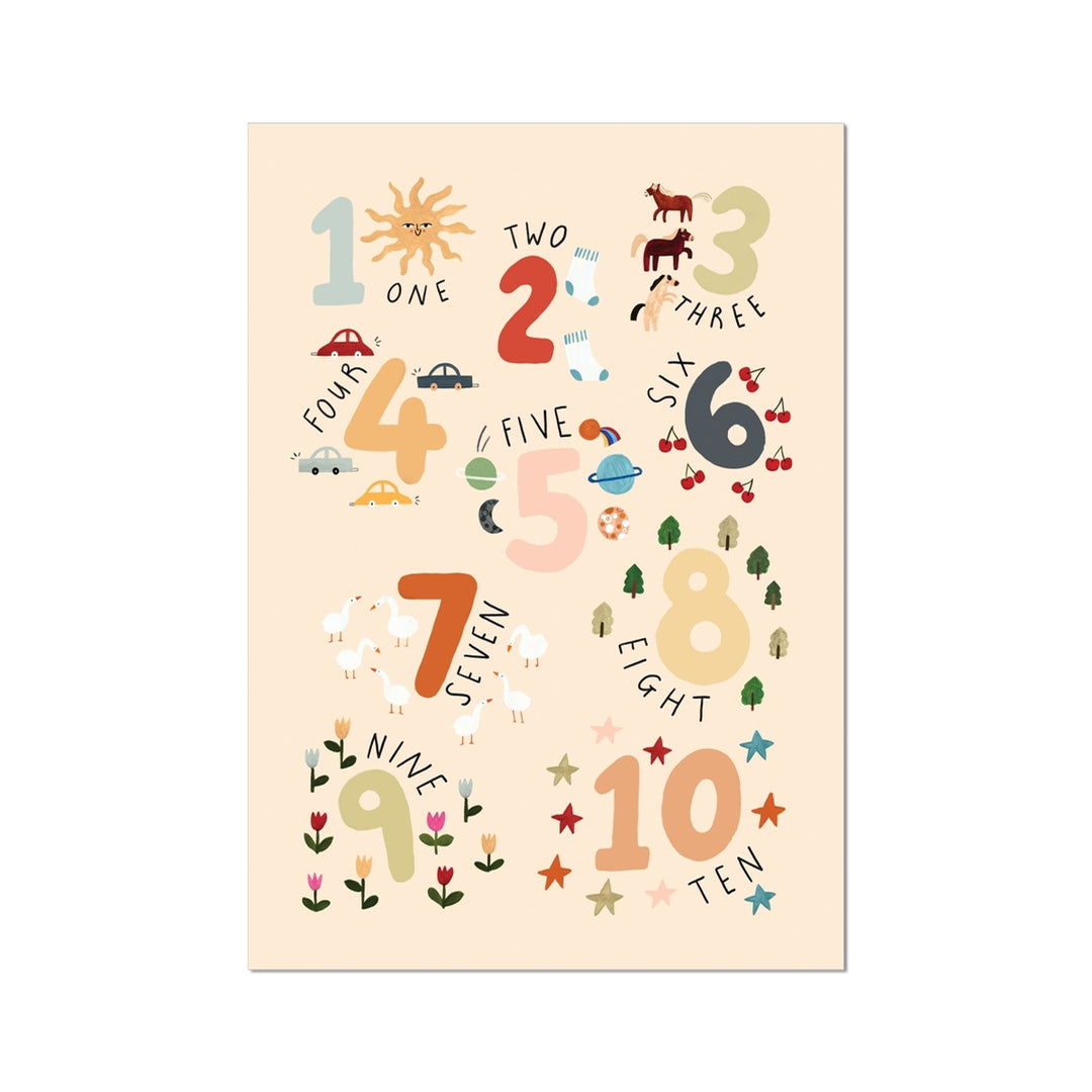 Counting / Fine Art Print