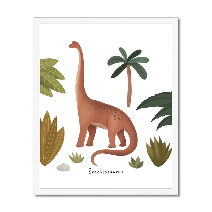 Brachiosaurus / Framed Print