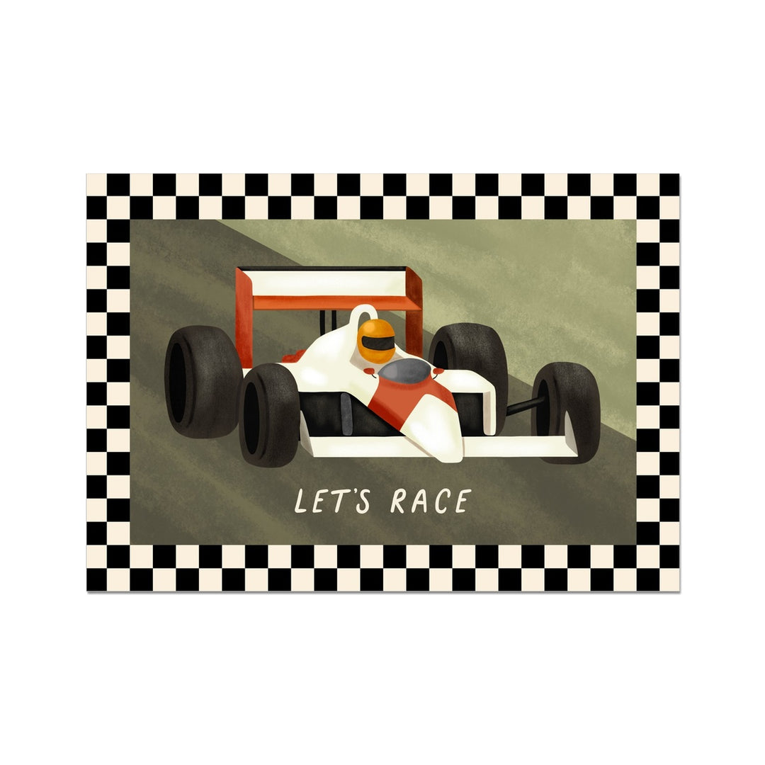 Let's Race / Fine Art Print