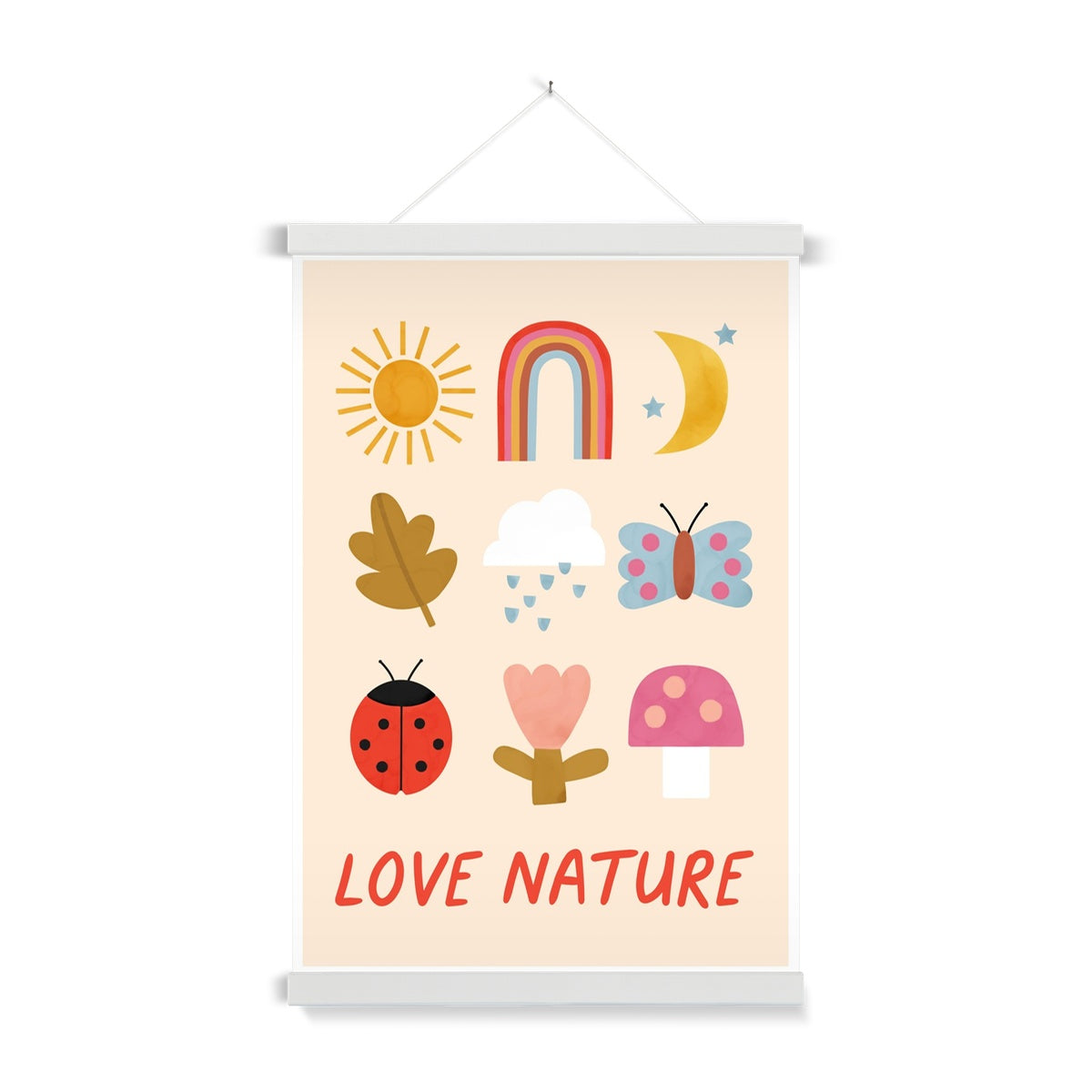 Love Nature / Print with Hanger