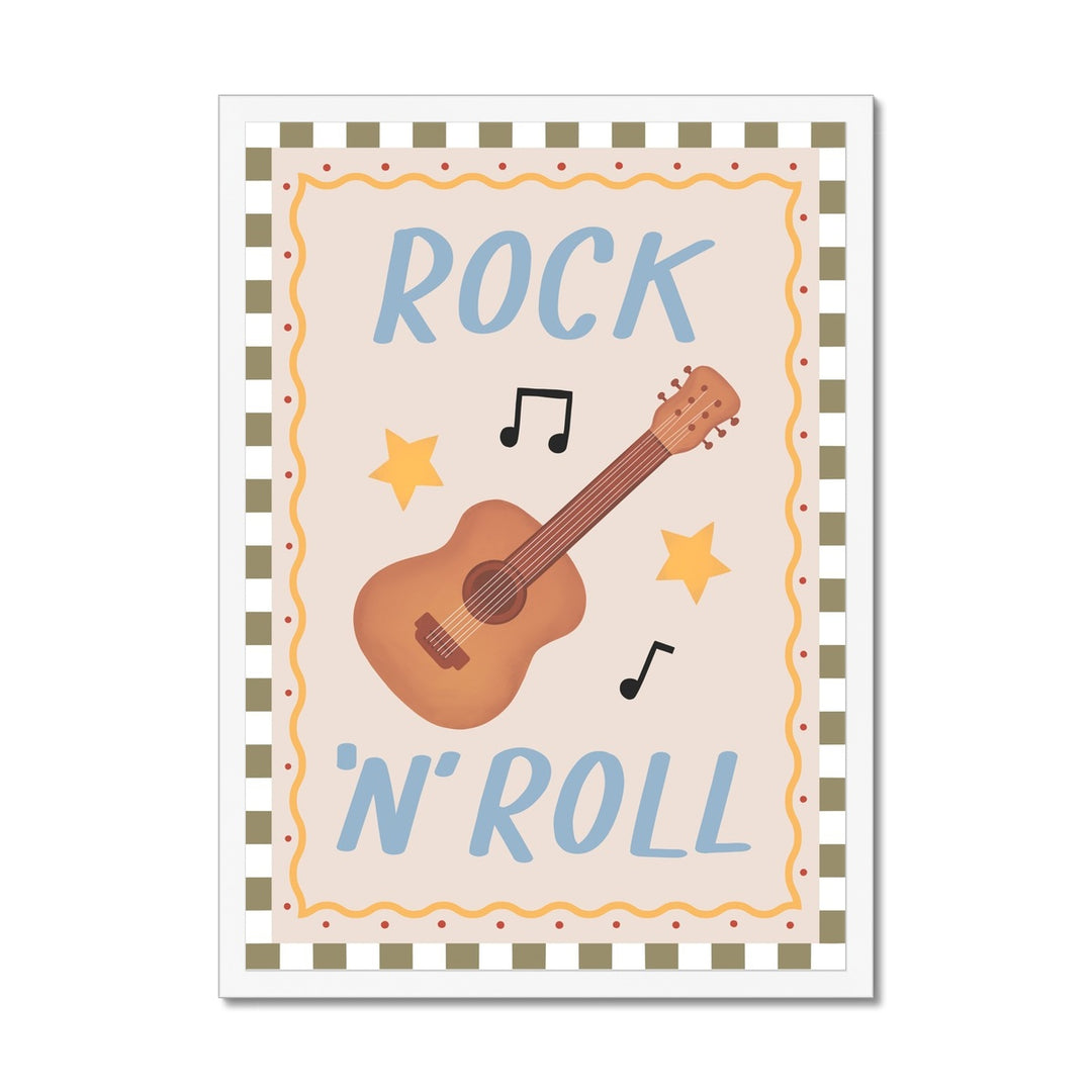 Rock 'n' Roll / Framed Print