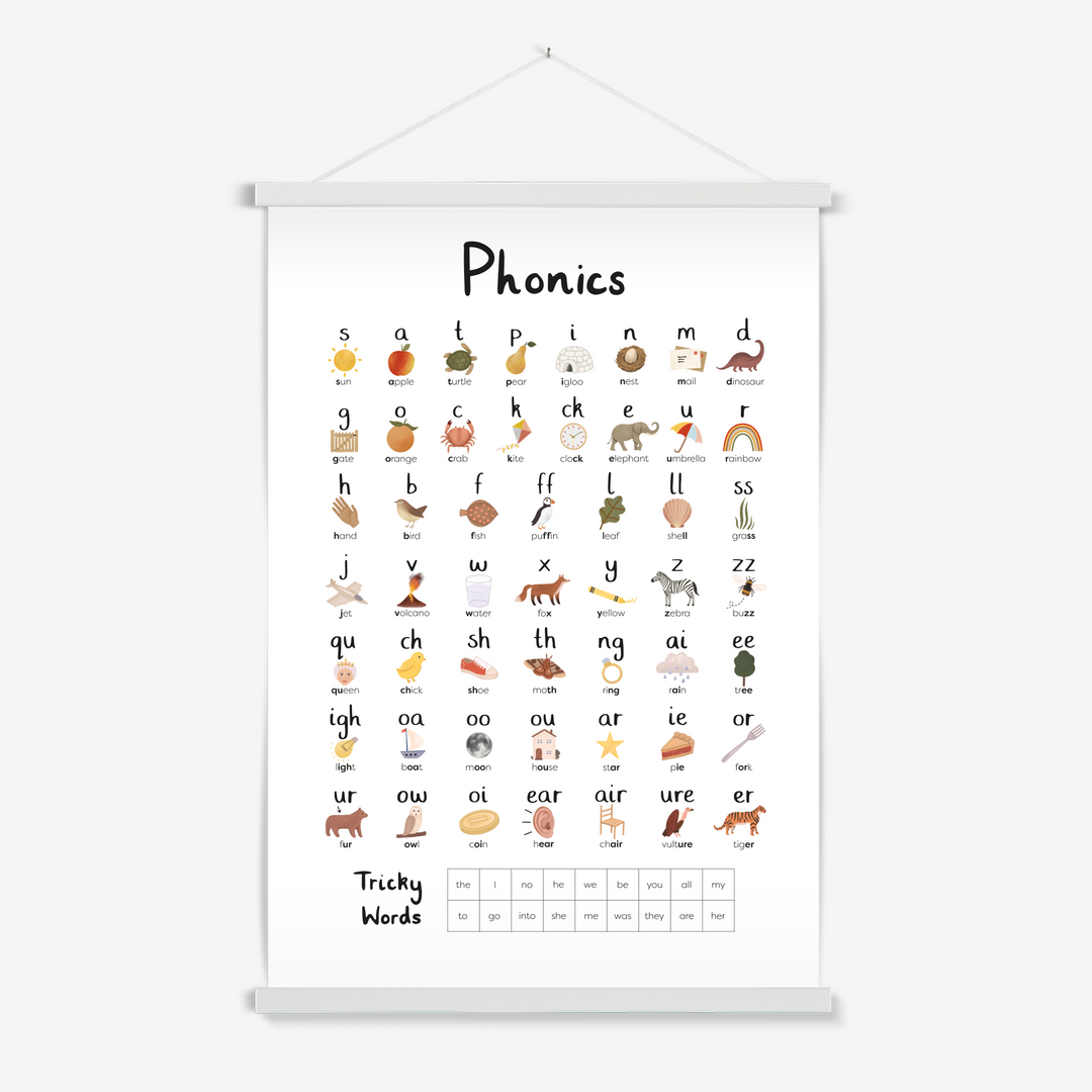 Phonics / Print with Hanger