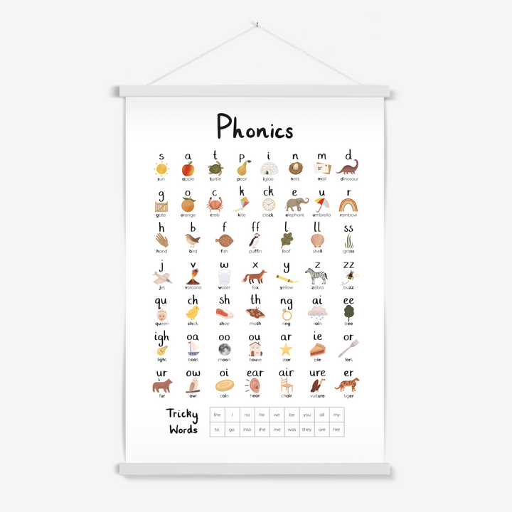 Phonics / Print with Hanger