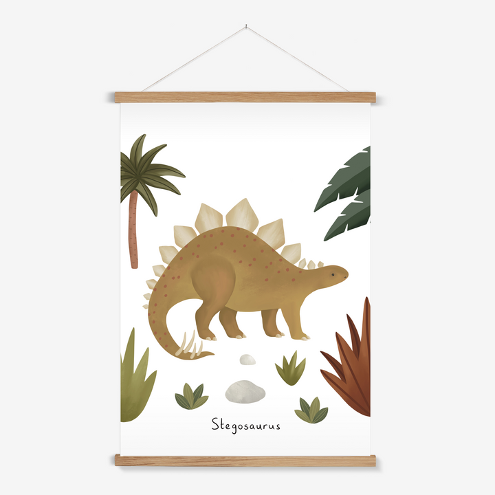 Stegosaurus / Print with Hanger