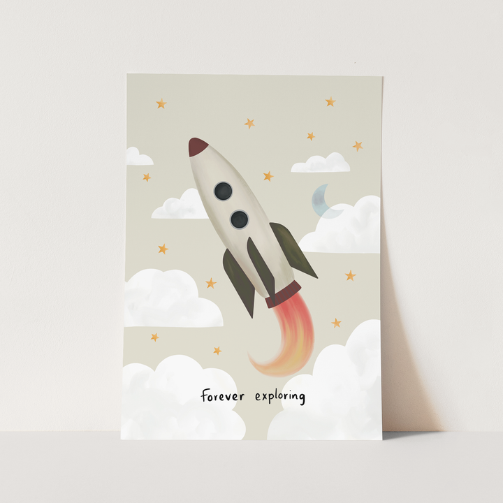 Forever Exploring in stone / Fine Art Print