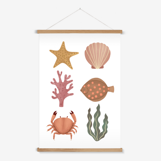 Under the Sea / Print with Hanger