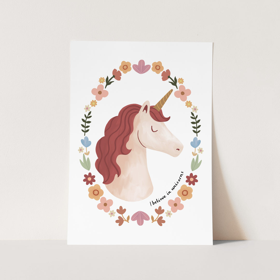 I believe in unicorns / Fine Art Print