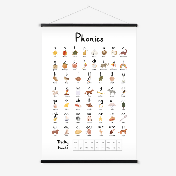 Phonics / Print with Hanger