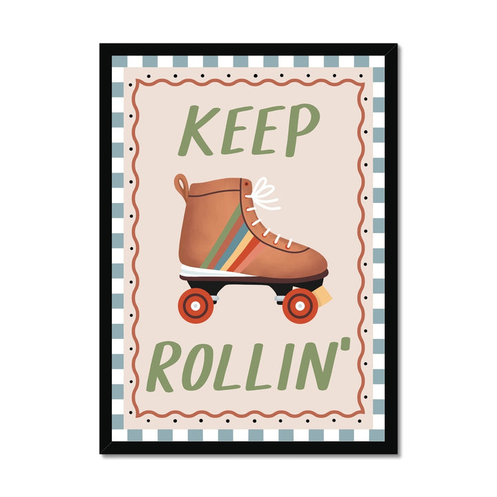 Keep Rollin' / Framed Print