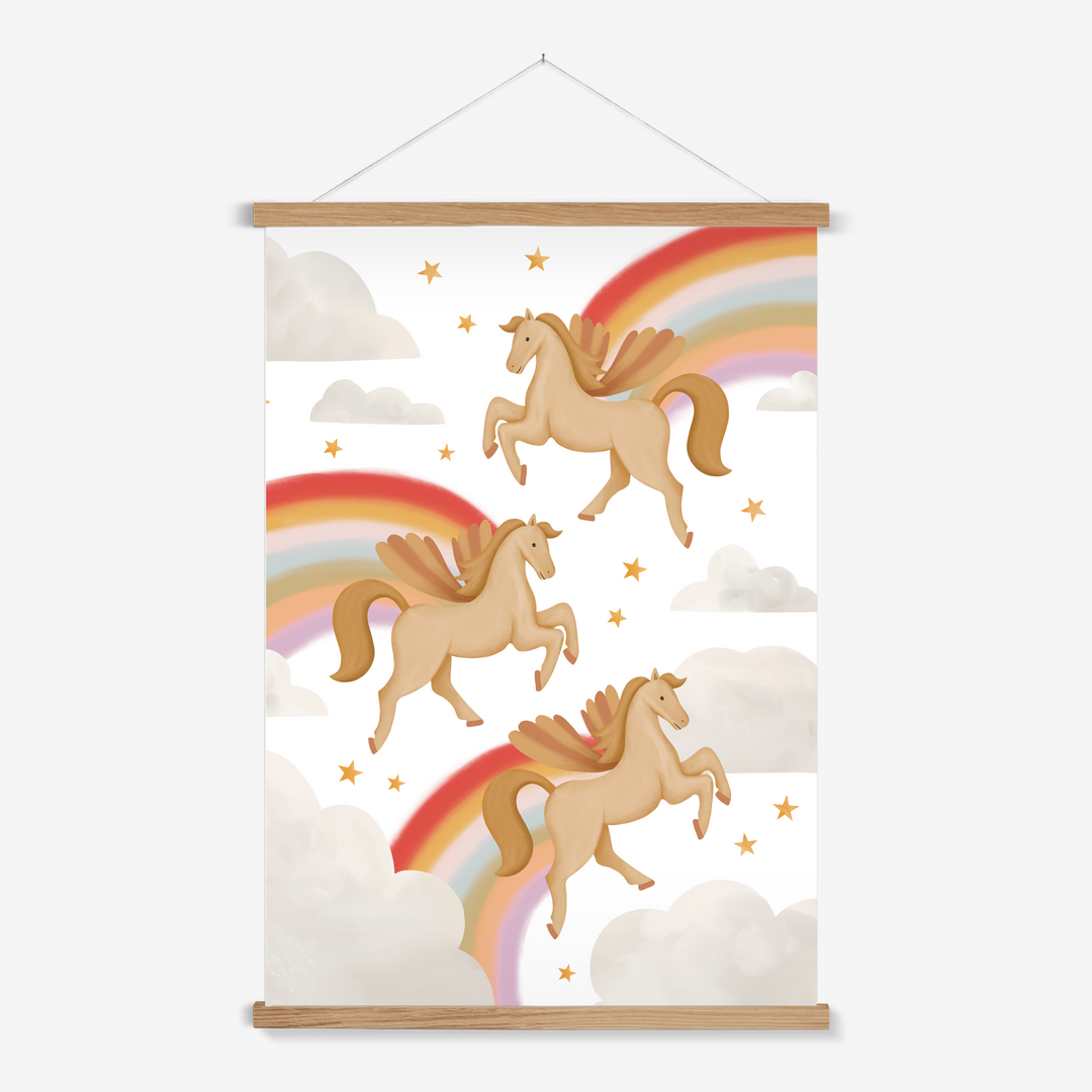 Pegasus print / Print with Hanger