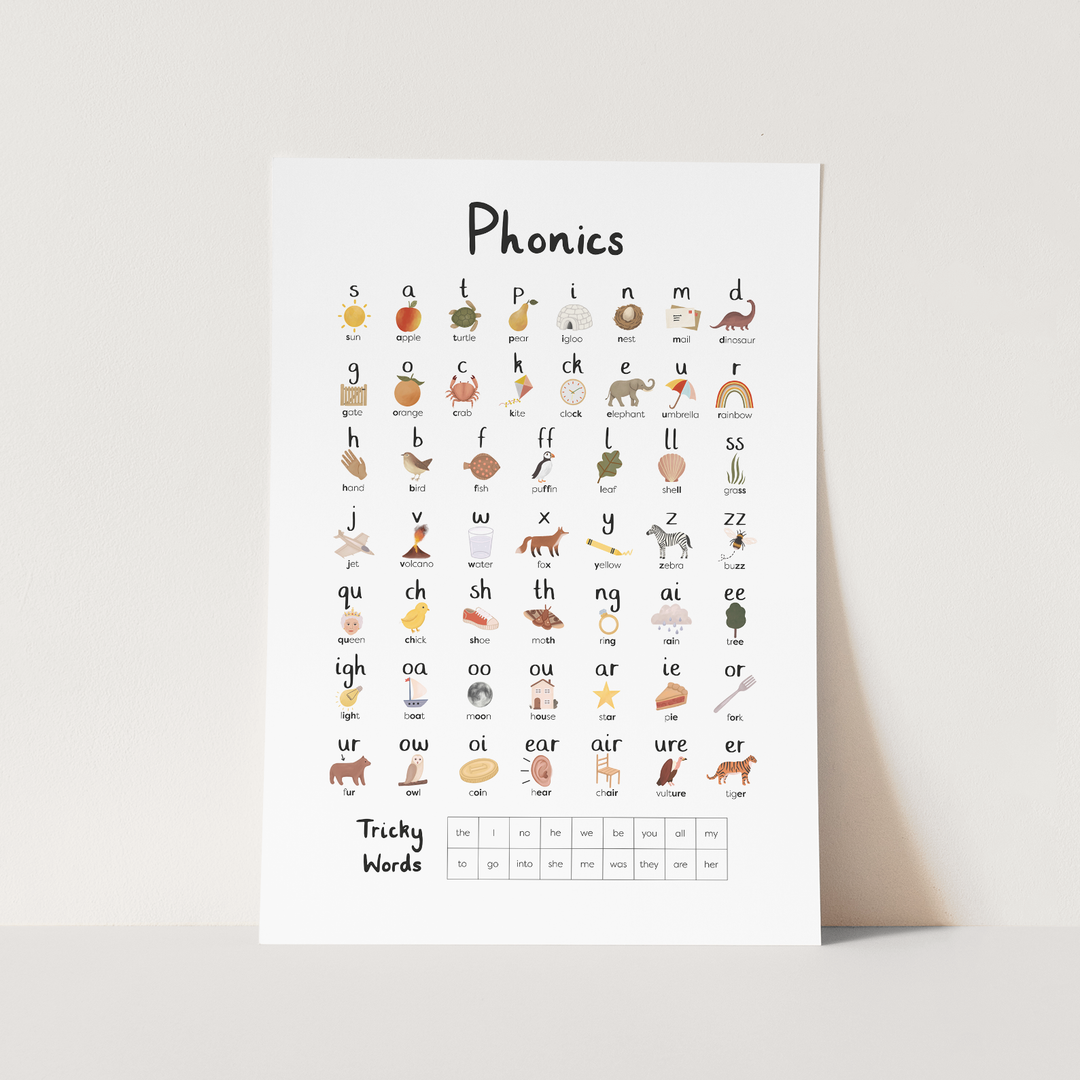 Phonics / Fine Art Print