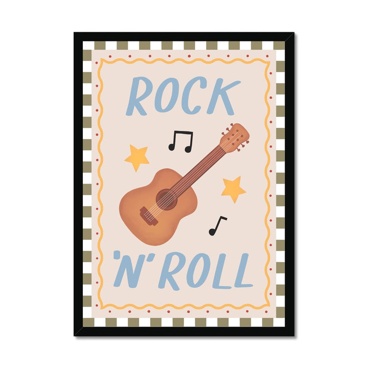 Rock 'n' Roll / Framed Print