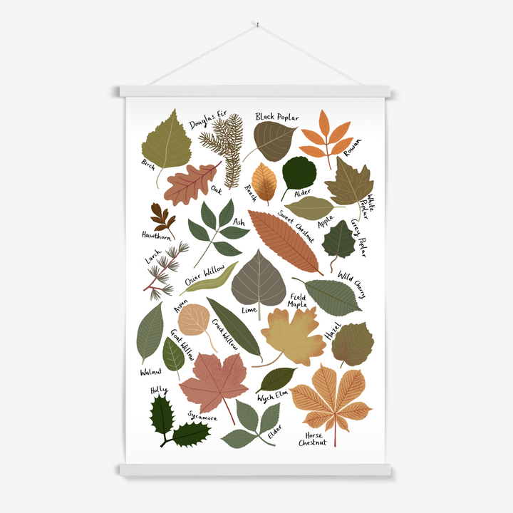 Leaf Chart / Print with Hanger