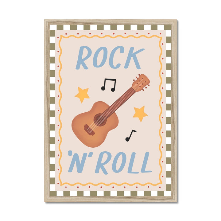 Rock 'n' Roll / Framed Print