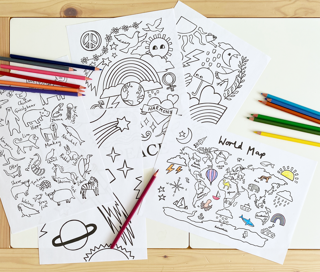 Kindness Colouring Printable