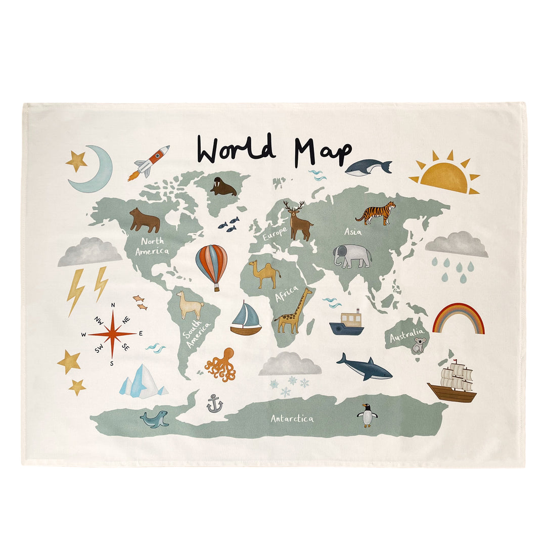 World Map Wall Hanging (Large)