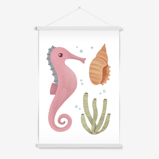 Seahorse / Print with Hanger